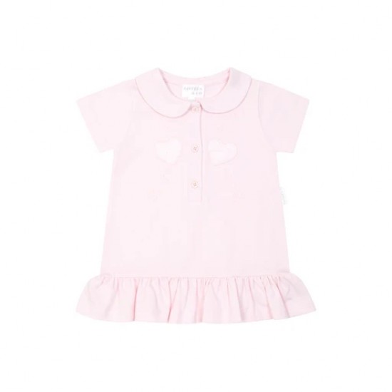 Pastels & Co Catherine Pink Hearts Tennis dress 