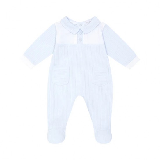 Pastels & Co Harry Blue babygrow 