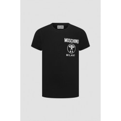 Moschino milano black logo t-shirt 